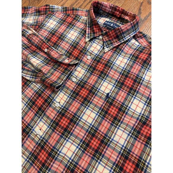 Polo Ralph Lauren Other - Polo Ralph Lauren Button Down Flannel Shirt Men's XL Classic Fit Performance